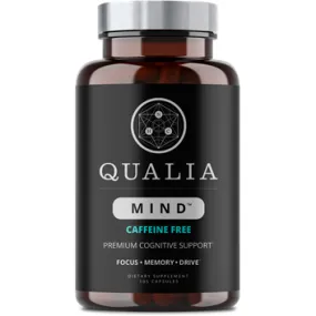 Qualia Mind 105 vegcaps Caffeine Free by Neurohacker