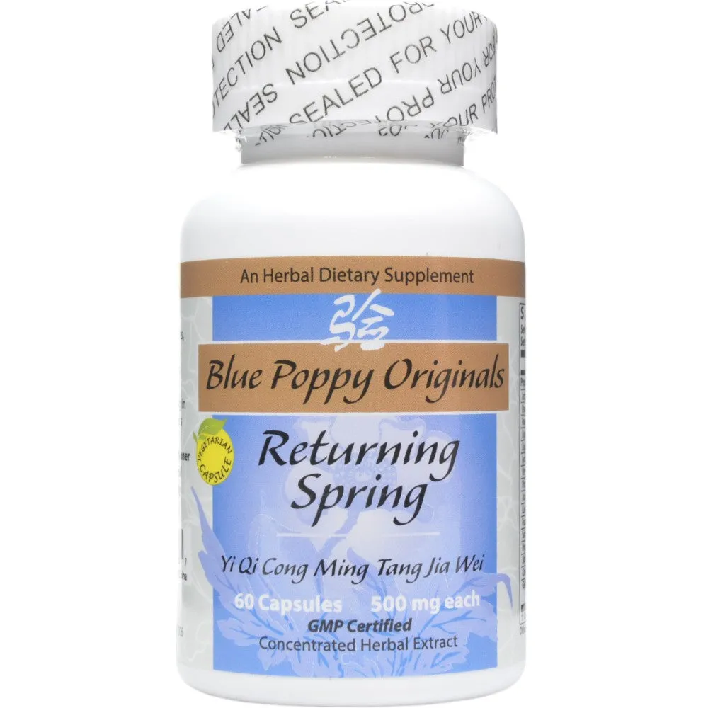 Returning Spring 60 capsules by Blue Poppy