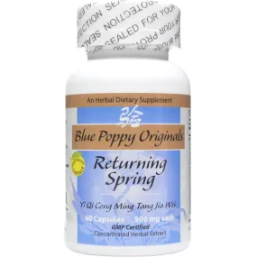 Returning Spring 60 capsules by Blue Poppy