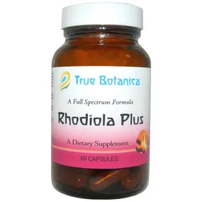 Rhodiola Plus 60 capsules by True Botanica