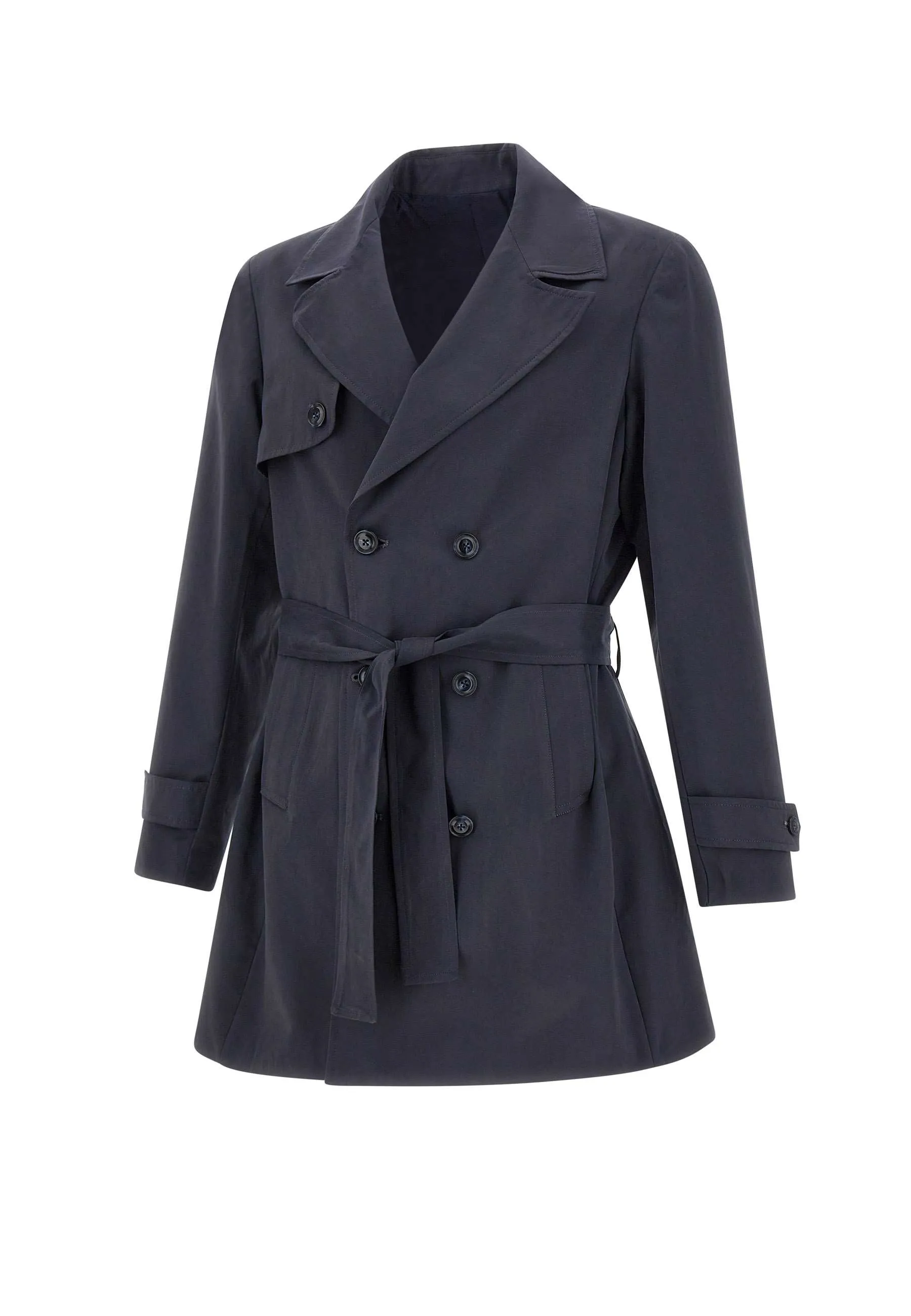 Sherlock Blue Trench Coat for Men