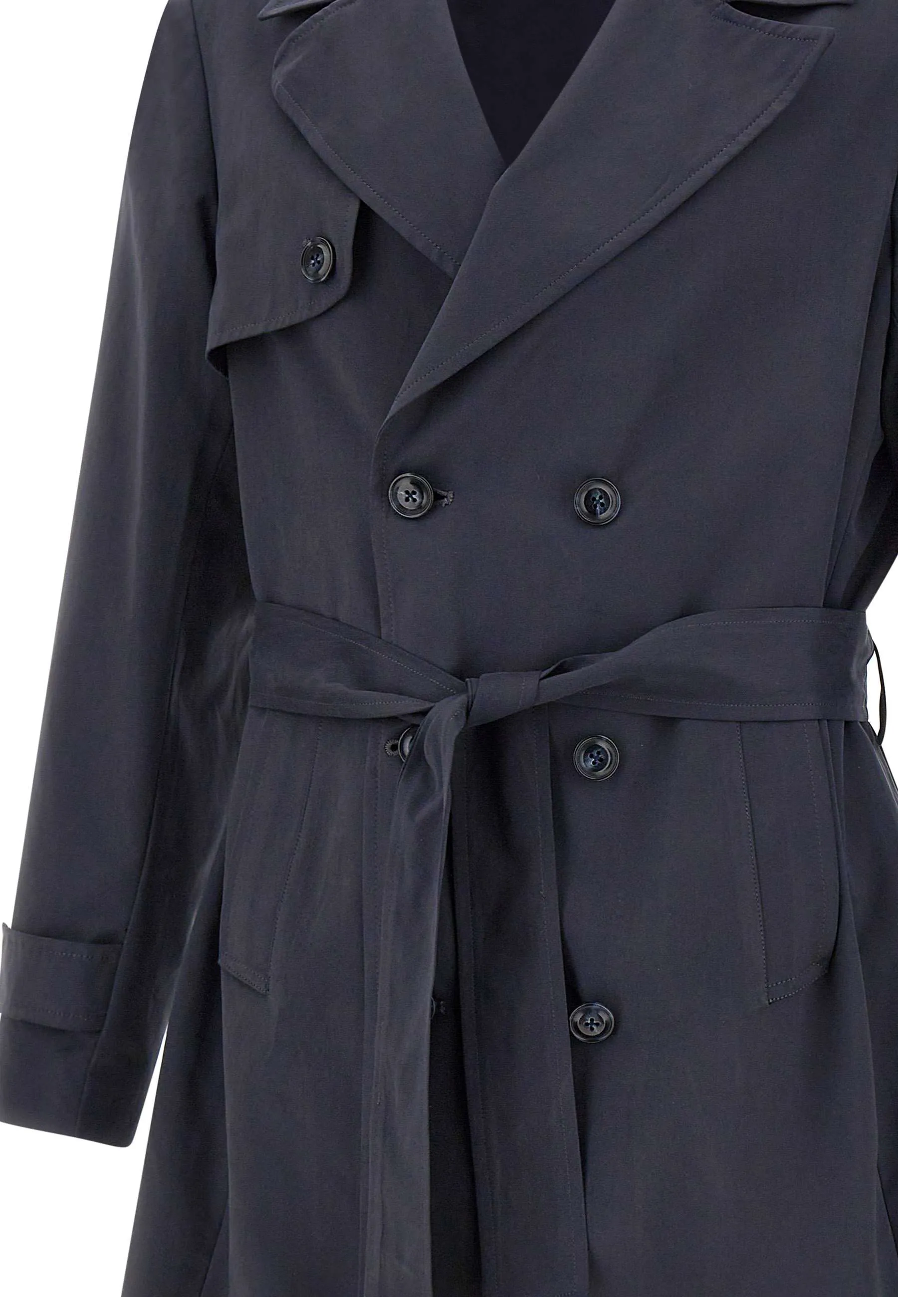 Sherlock Blue Trench Coat for Men