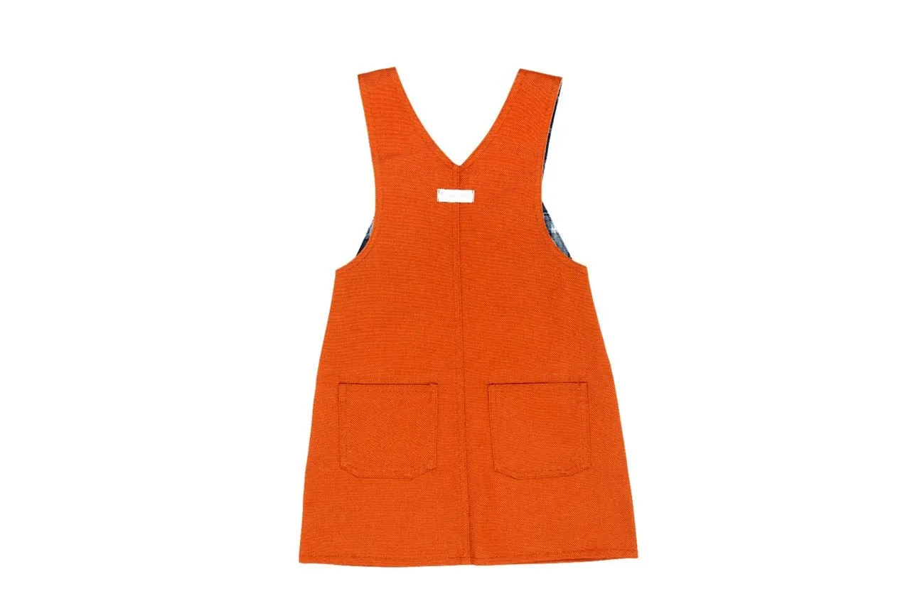 Skirt Overall - Orange