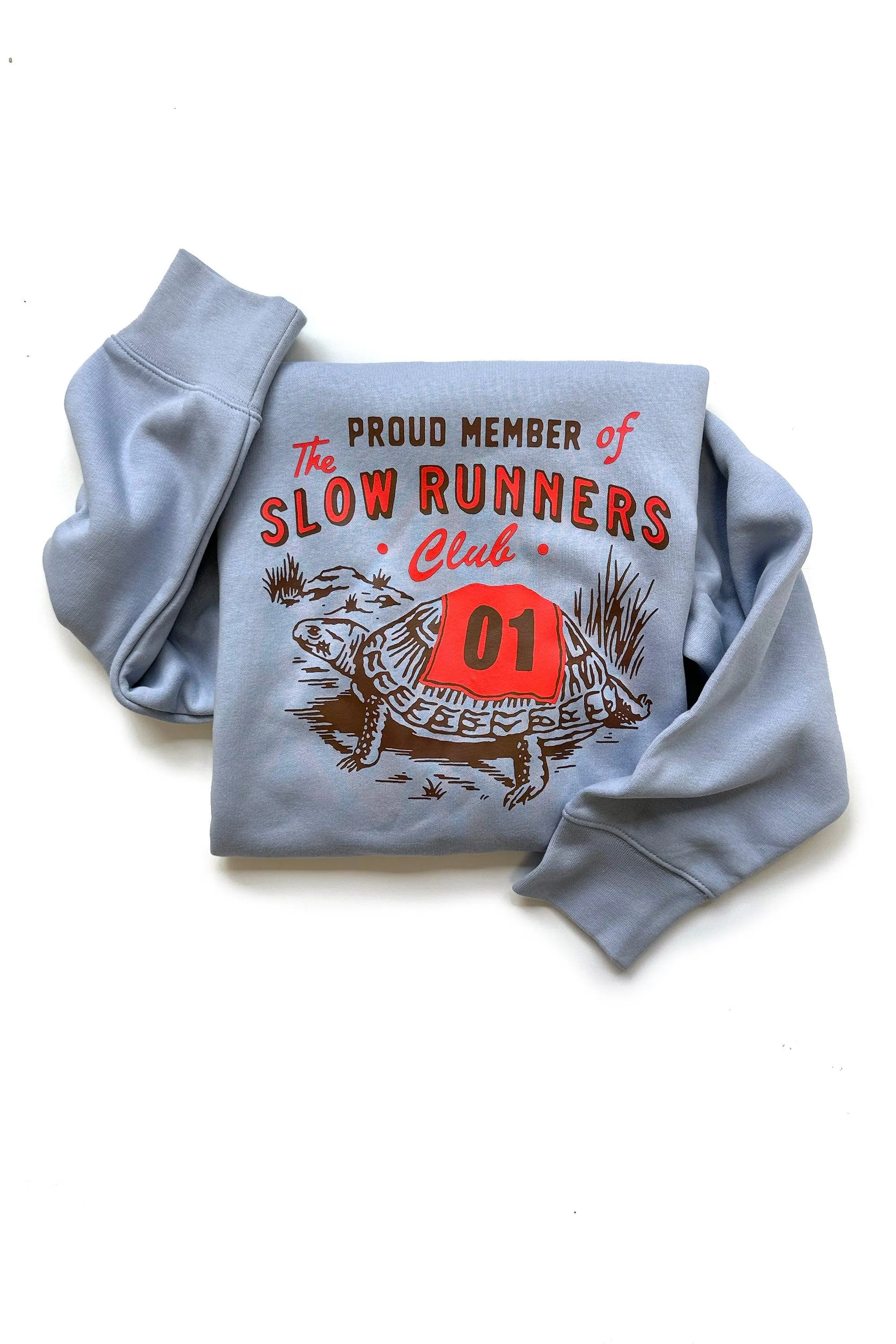 Slow Runners Club Premium Women's Sweatshirt