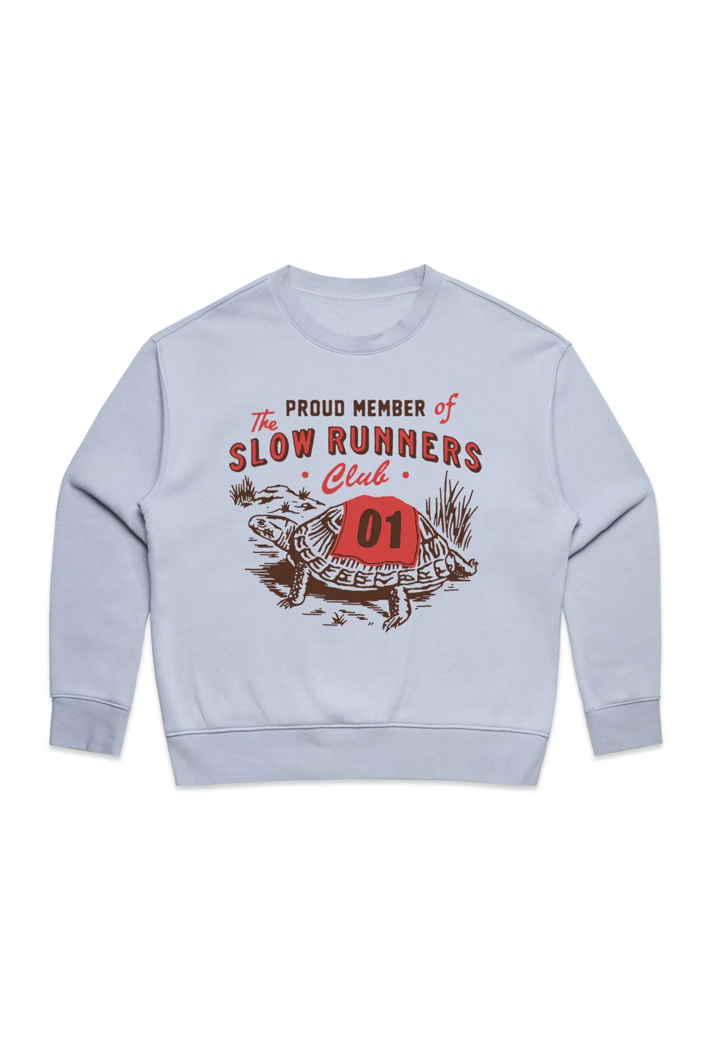 Slow Runners Club Premium Women's Sweatshirt