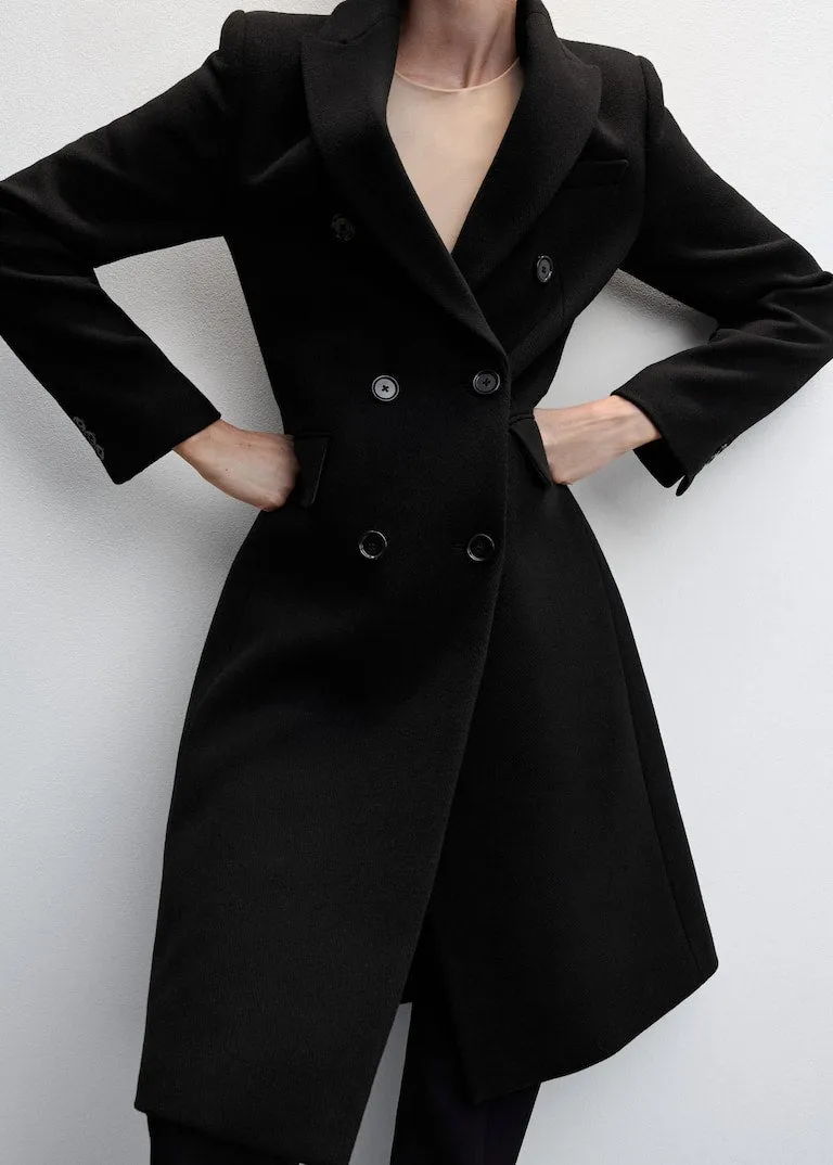 Tailored wool coat