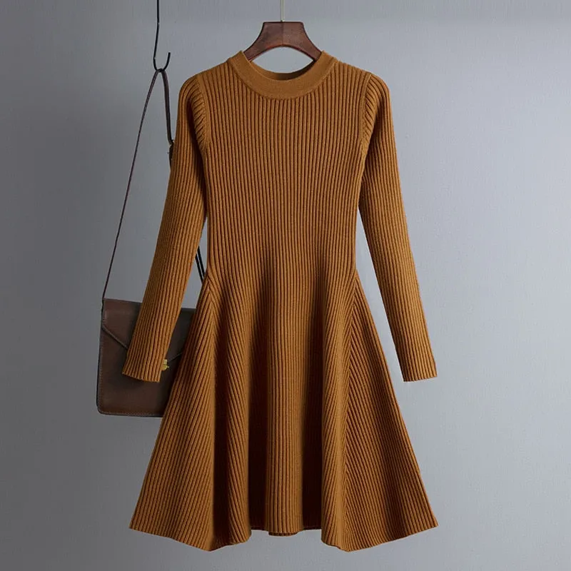 TEEK - Aline Knit Sweater Dress