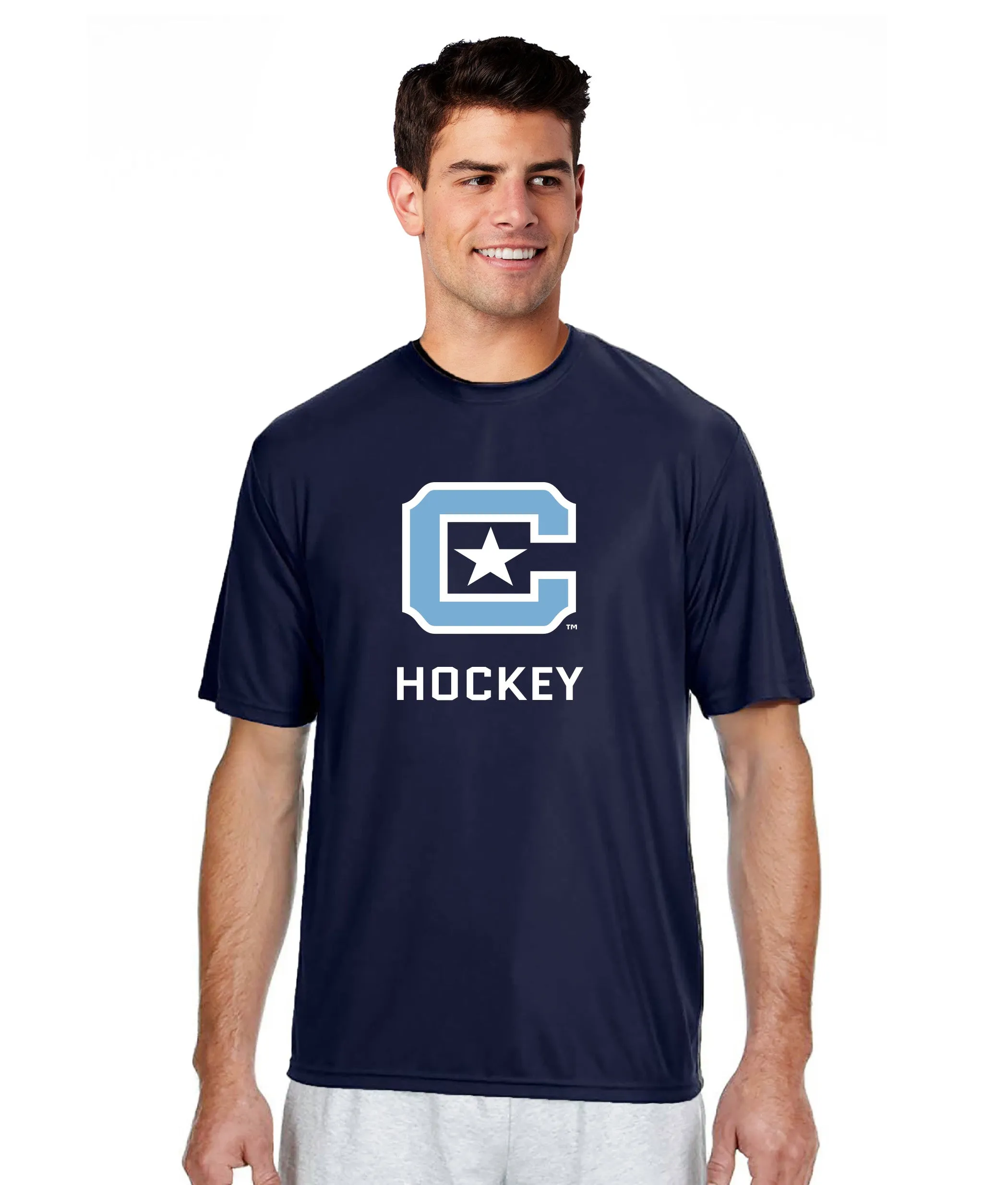 The Citadel, Club Sports - Hockey,  A4 Men's Cooling Performance T-Shirt