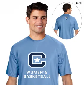 The Citadel, Club Sports - Women's Basketball,  A4 Men's Cooling Performance T-Shirt