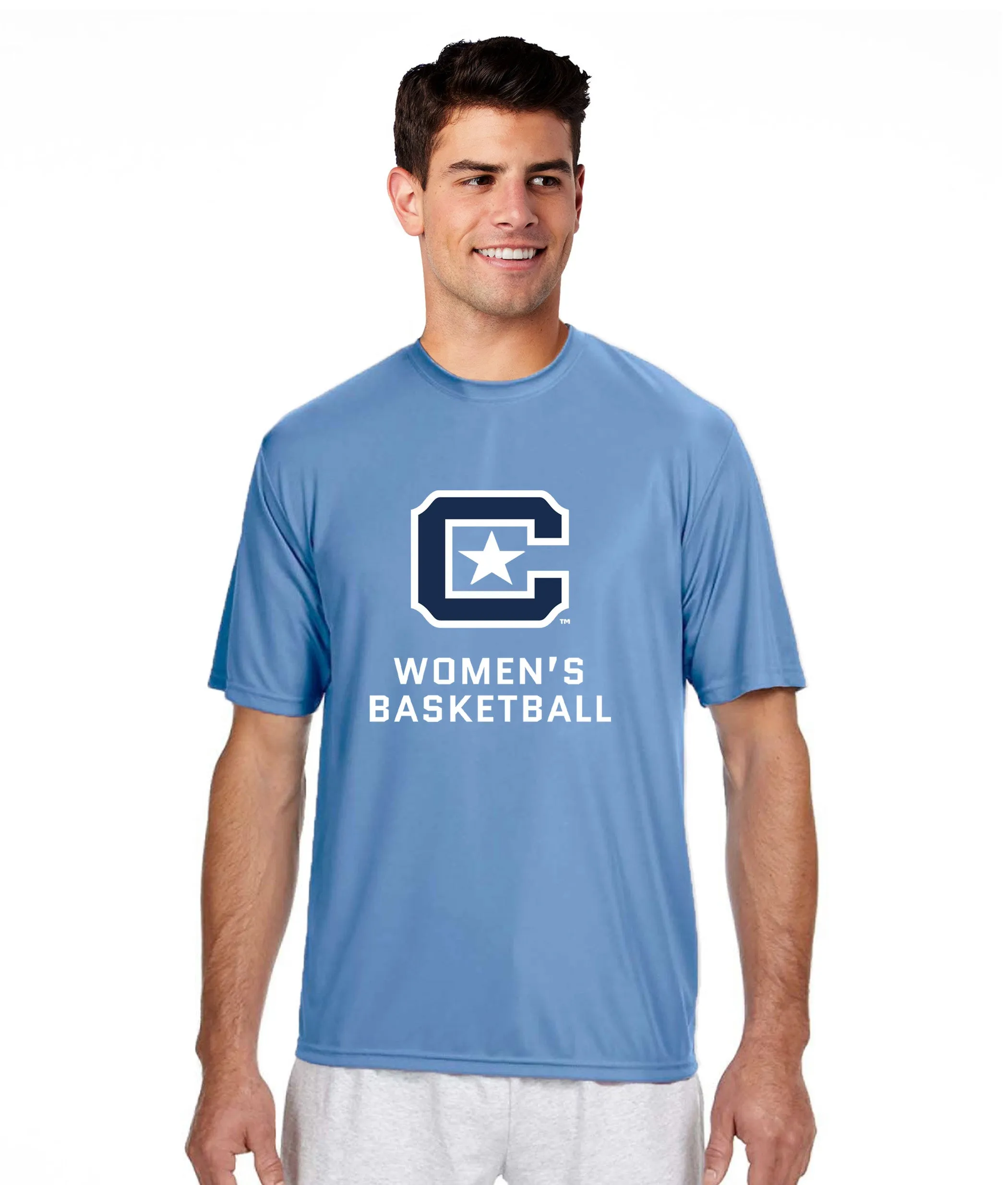 The Citadel, Club Sports - Women's Basketball,  A4 Men's Cooling Performance T-Shirt