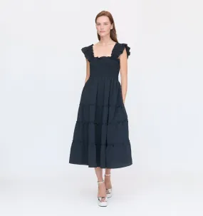 The Ellie Nap Dress - Black Crepe