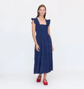 The Ellie Nap Dress - Navy Crepe