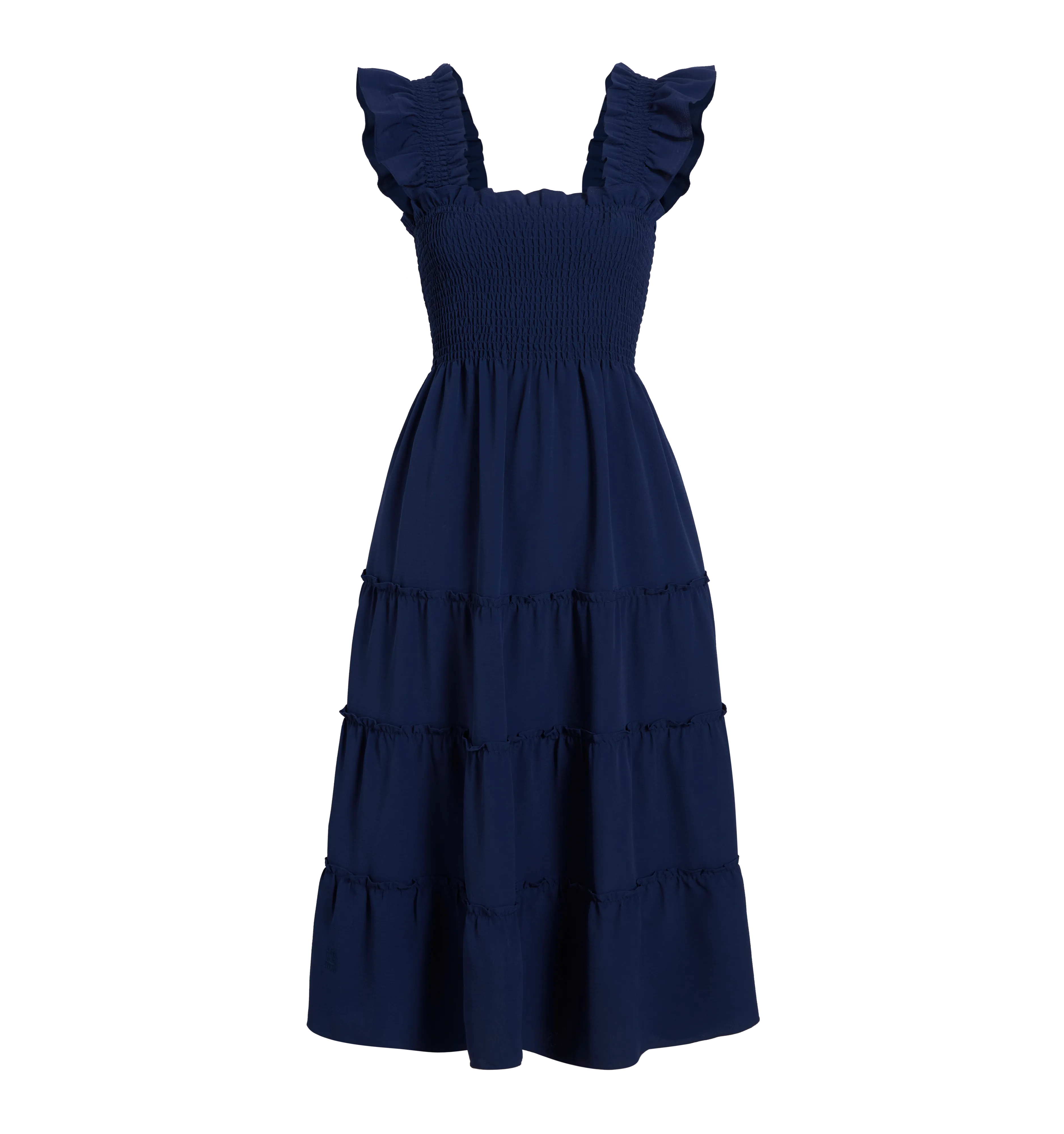 The Ellie Nap Dress - Navy Crepe