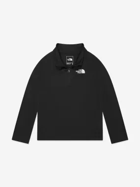 The North Face Kids Never Stop 1/4 Zip Top in Black