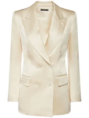 Tom Ford   Wool blend twill blazer 