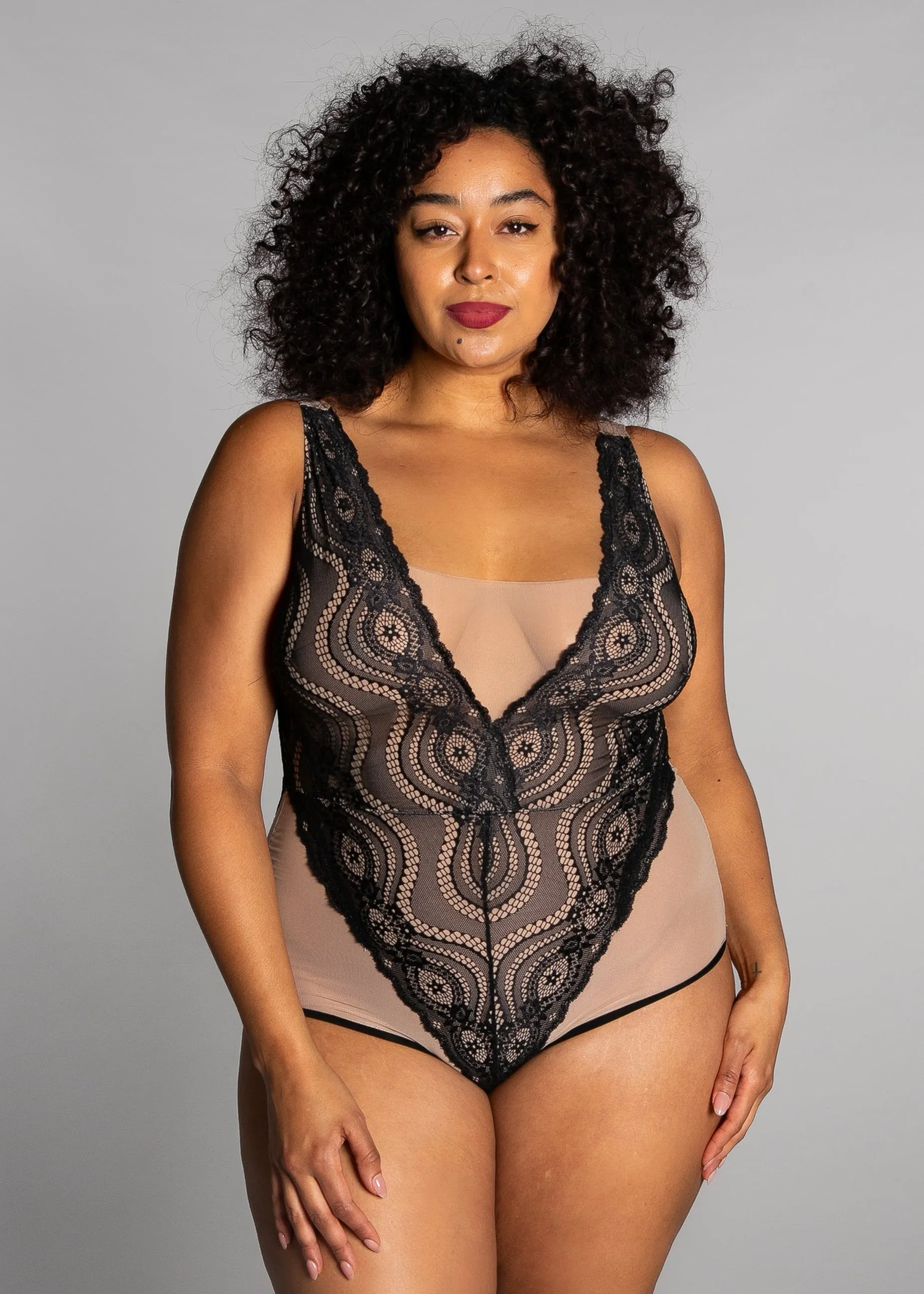 Up All Night Lace Bodysuit