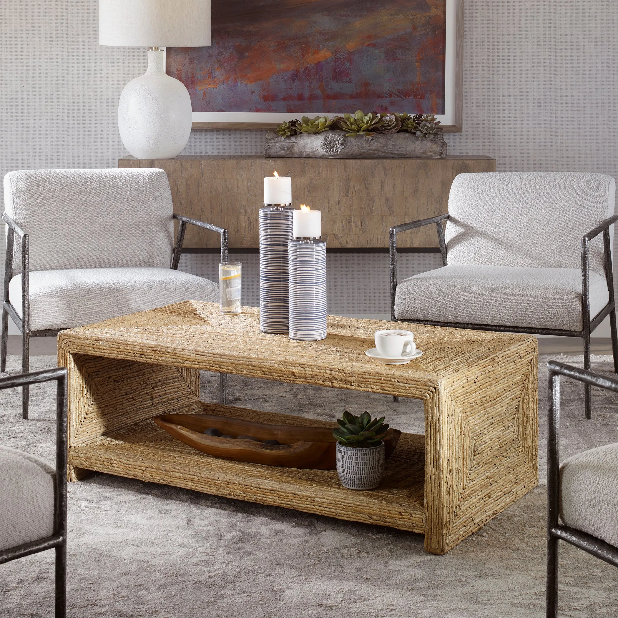 Uttermost Rora Open Coastal Coffee Table