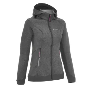 Women's Hiking Warm Stretch Sweatshirt Forclaz 900