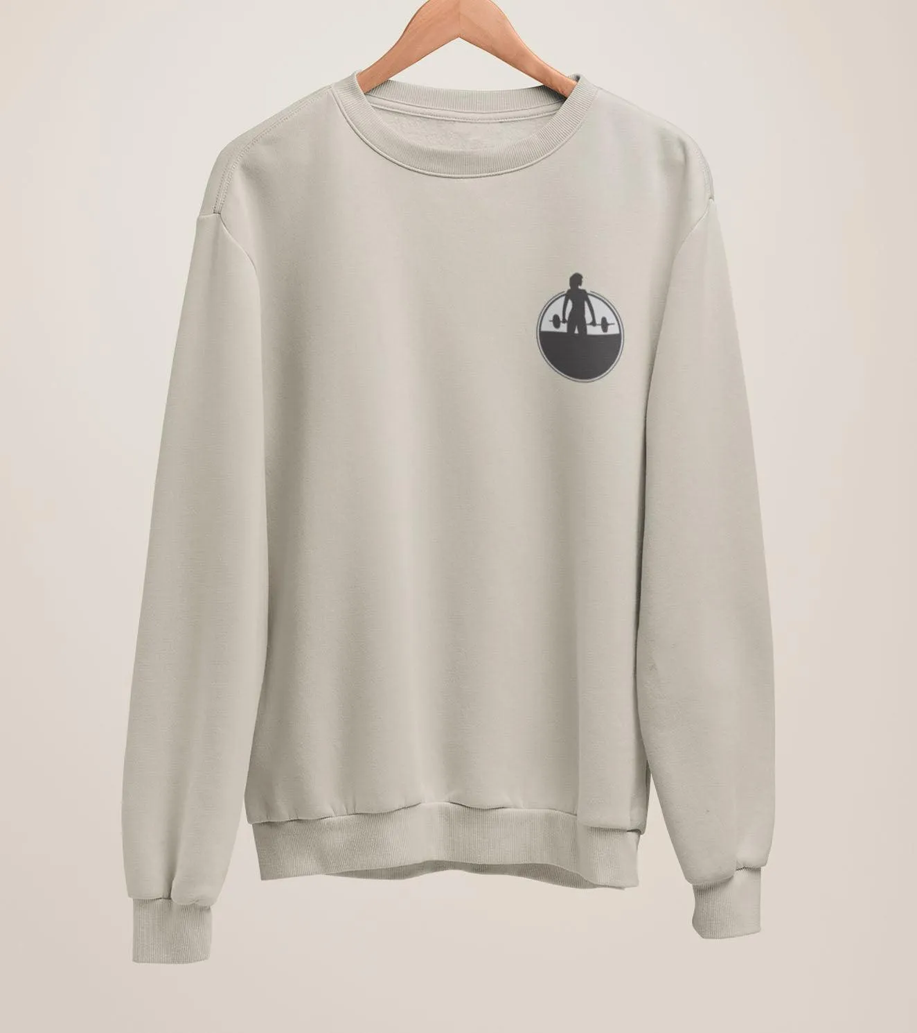 Women's  Loose fit Sweatshirt (Offwhite)