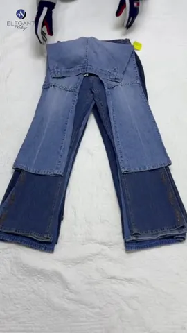 Y2K Unique Flared Denim Jeans - 09 pieces - EV0022